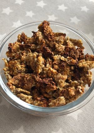 Una foto de Muesli casero sano y fitness