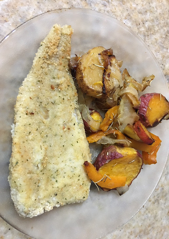 Una foto de Filet de merluza al horno
