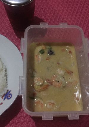 Foto resep Udang Masak Santan