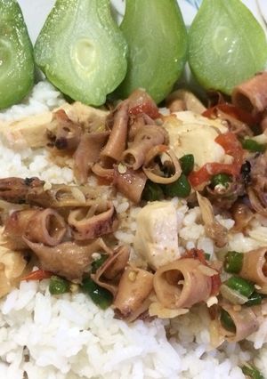 Foto resep Cumi Asin Pedas