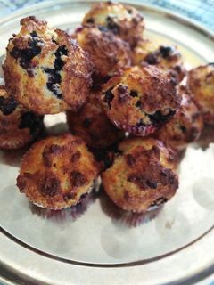 Φωτογραφία της συνταγής Light blueberry muffins