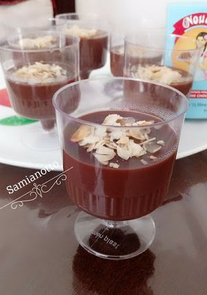 Une photo de Flan Chocolat