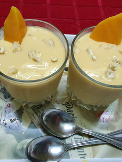 A picture of Mango Lassi.