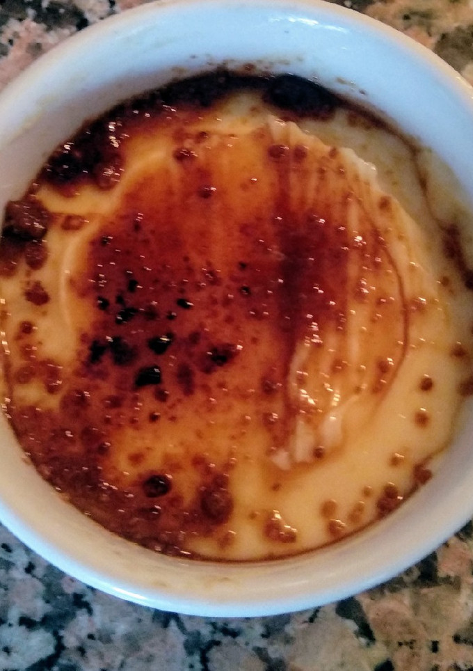 Una foto de Crema catalana