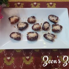 Dates and Dessicated Coconut A picture of Dates and Dessicated Coconut.