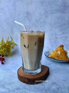 Foto resep Es Kopi Susu Karamel