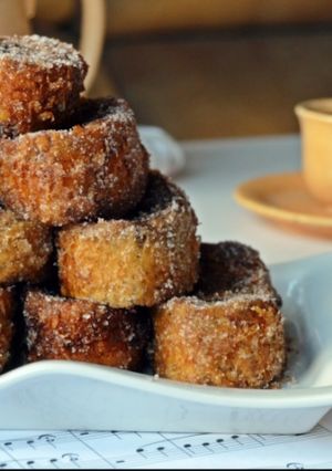 Una foto de Torrijas de café