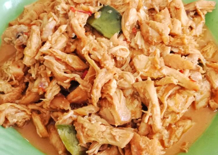 Cara Gampang Menyiapkan Ayam Suwir Kondangan Xander&#39;s Kitchen, Enak Banget