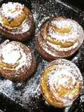 Rollos con dulce de batata casero
