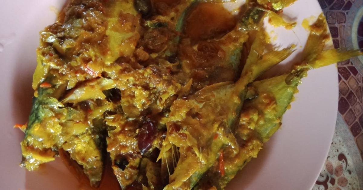 Ikan masak ampap selera Sabah