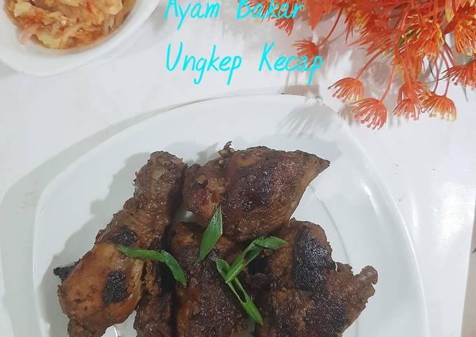 Resep 74. Ayam Bakar Ungkep Kecap Anti Gagal
