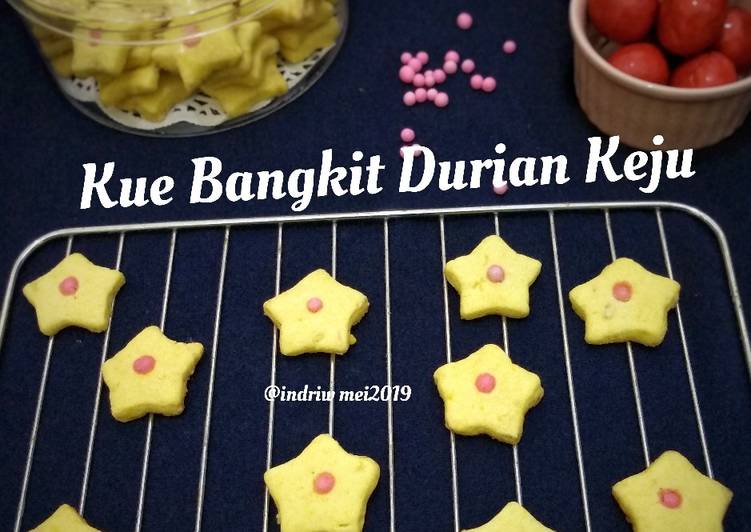 RECOMMENDED! Begini Resep Kue Bangkit Durian Keju Enak