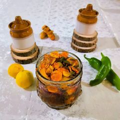 Galangal Lemon Pickle A picture of Galangal Lemon Pickle.
