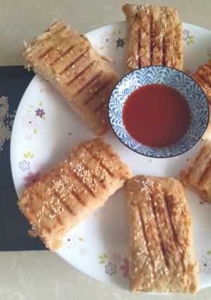 A picture of Power-packed grilled pockets.