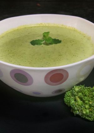 A picture of Broccoli Soup.