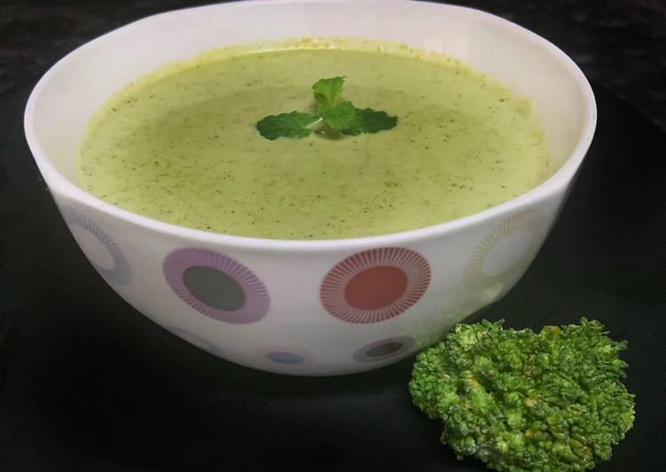 Easiest Way to Make Super Quick Homemade Broccoli Soup