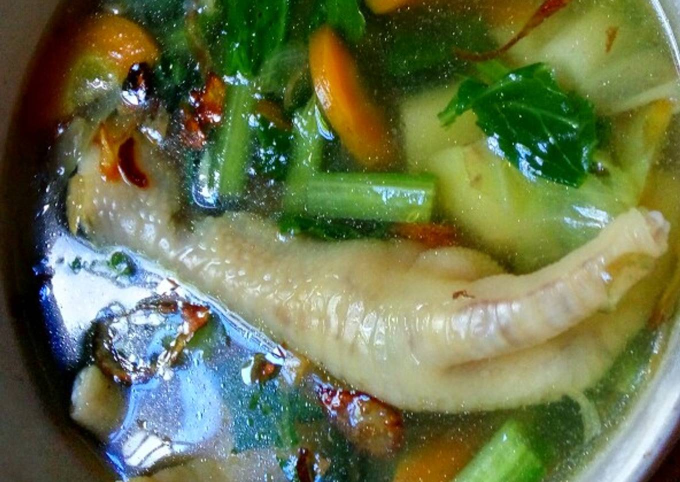 Sop ceker ayam