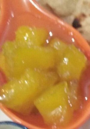 A picture of Pumpkin murabba.