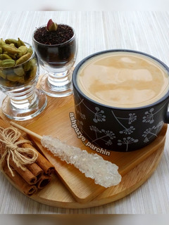 عکسی از دستور چای هندی 🌸