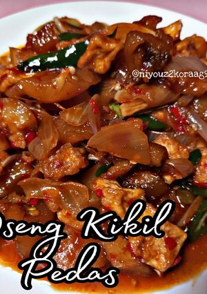 Foto resep Oseng kikil pedas