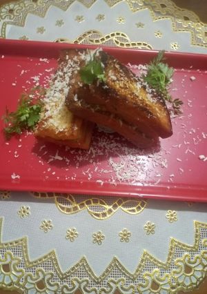 A picture of Layered sandwich.