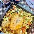 Roasted Chicken with vege