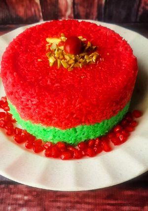 রঙিন জর্দা। রেসিপির প্রধান ছবি