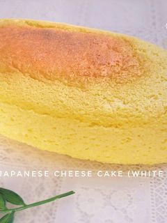 Foto resep Japanese Cheese Cake (White Chocolate)