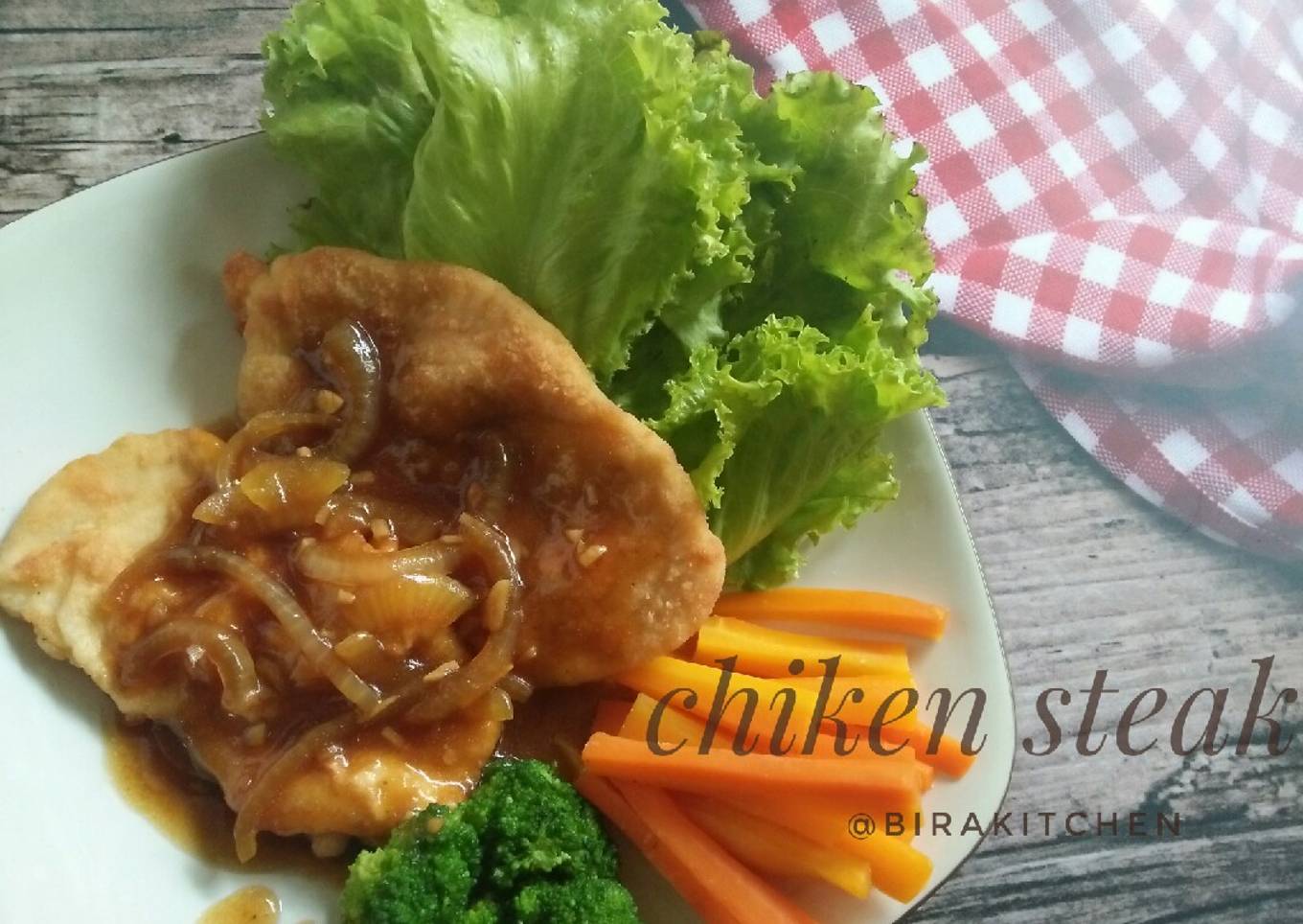 Chiken steak ala @birakitchen