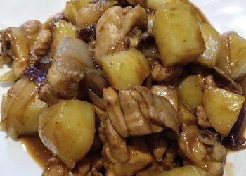 How To Cooking Recipe Stew Chicken Savory Delicious