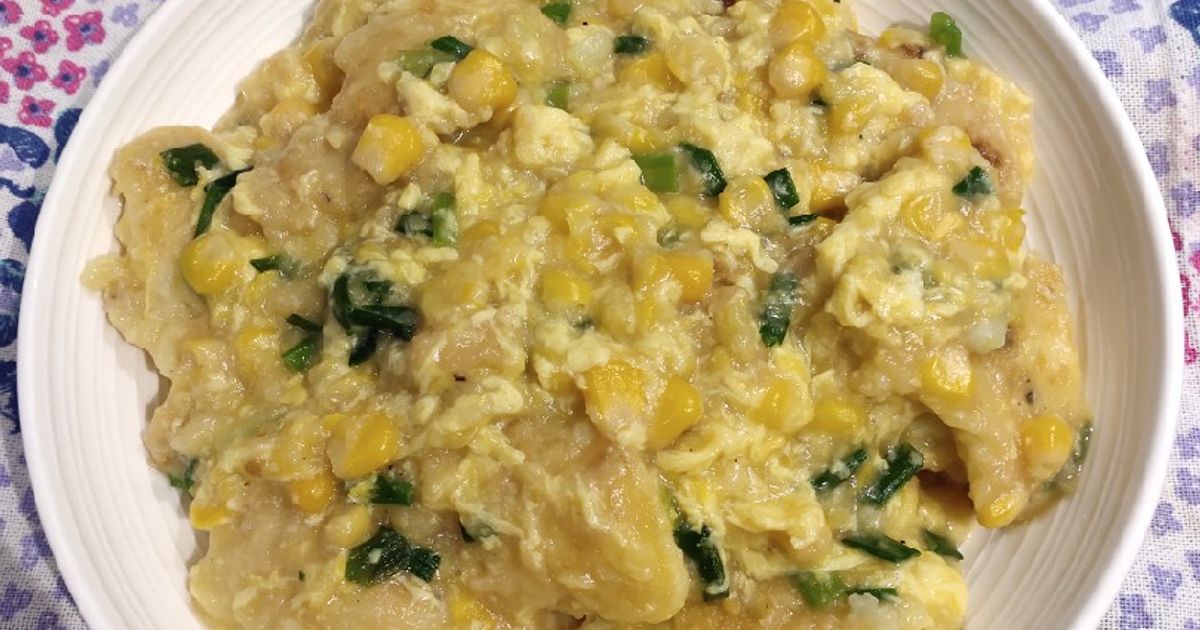 Cream Corn With Fish Fillet Recipe By Meme
