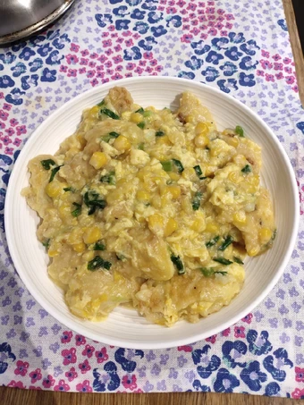 Simple Way Make Recipe Cream Corn with Fish Fillet that is So Delicious, Delicious}