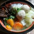 Sup bakso ikan siram