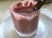 Una foto de helado stevia