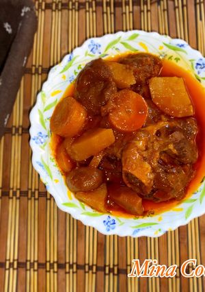 عکسی از دستور تاس کباب