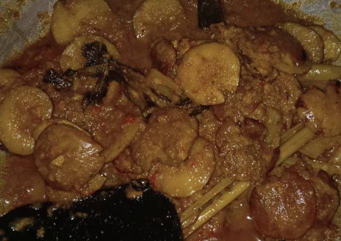 Rendang jengkol