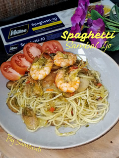 Foto resep Spaghetti Sambal Ijo
