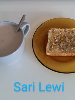 Una foto de Desayuno saludable 3 en Horno microondas y Tostadora (6 ingredientes)