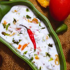A picture of Vegetable Raita.