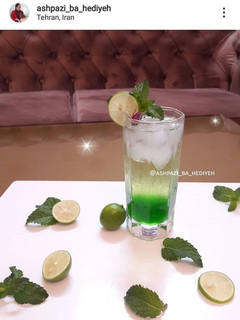عکسی از دستور شربت نعنا هدیه بانو