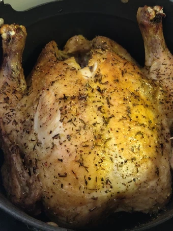 Easy Ways Make|Recipe} Crispy Foodi Roasted Chicken the So Delicious , Tasty