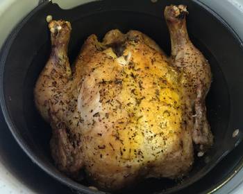 The New Way Make Recipe Crispy Foodi Roasted Chicken Savory Delicious