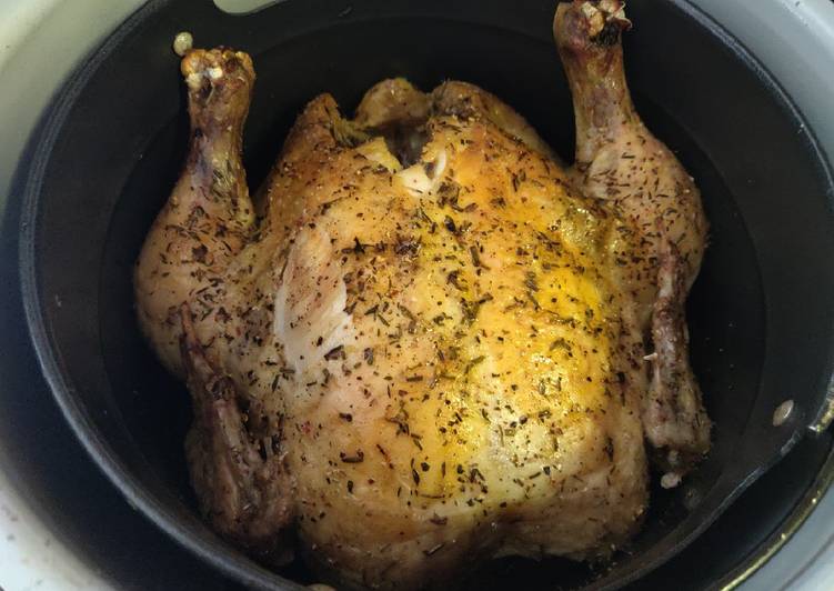 Steps to Prepare Homemade Crispy Foodi Roasted Chicken