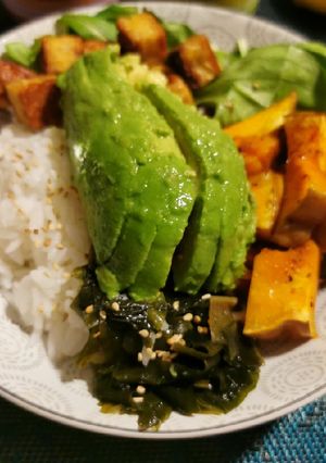 Une photo de Pokebowl végétarien 🍜