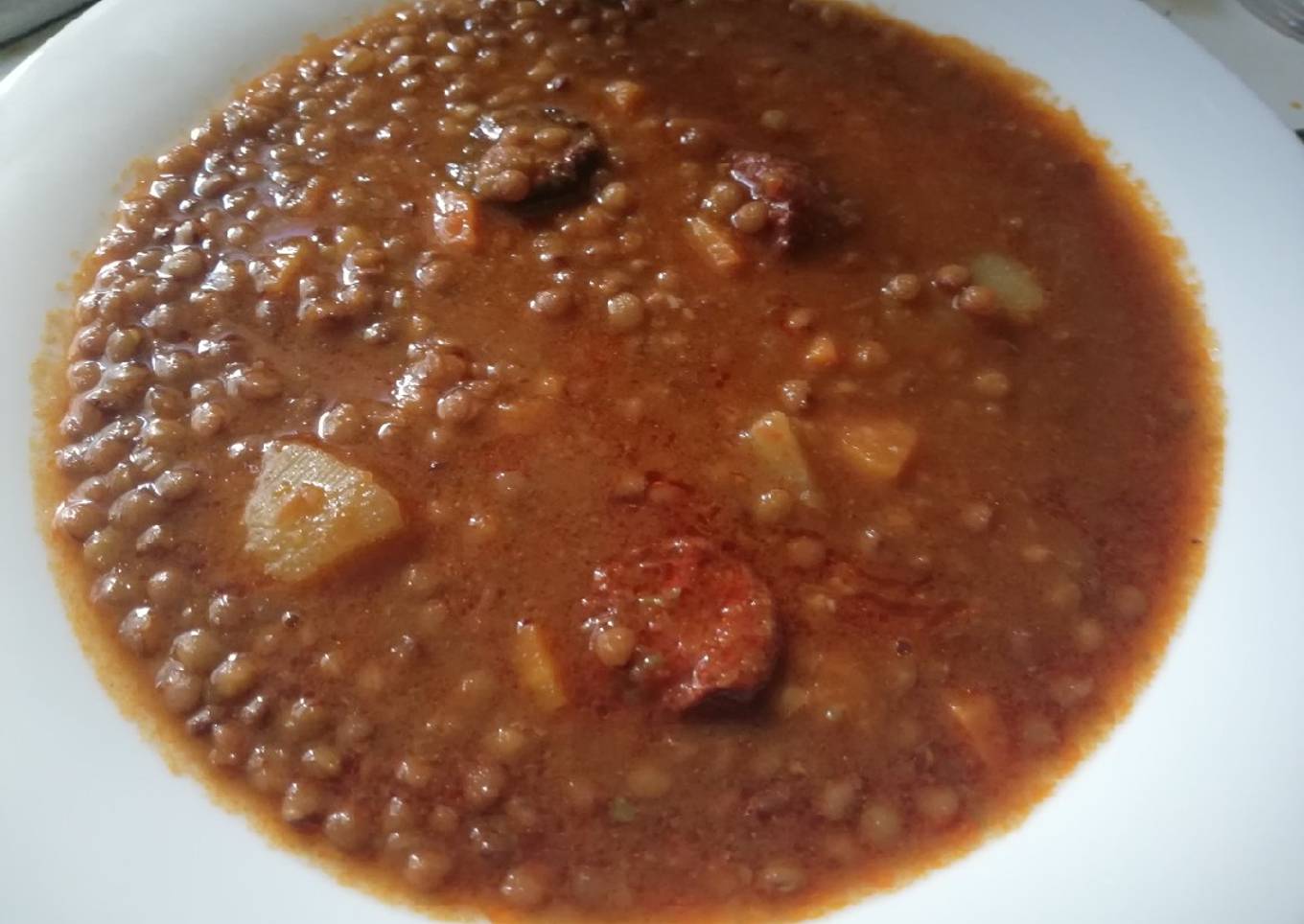 Lentejas tradicionales en Mambo