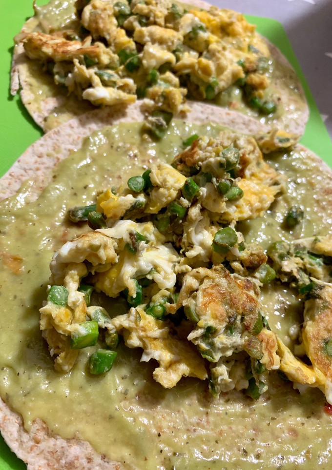 Una foto de Burritos vegetarianos (fácil)