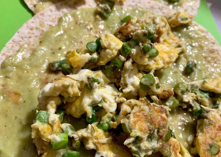 Burritos vegetarianos (fácil)