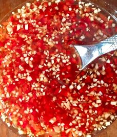 nước chấm gỏi cuốn