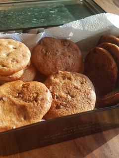 Une photo de Cookies granola à la pâte à tartiner