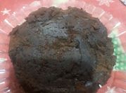 Una foto de chocolate toddy